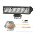 18W Flood Lamp Car Led Work Light 12V 24V Led Driving Spotlight Work Lights led light bars For Jeep Truck Boat